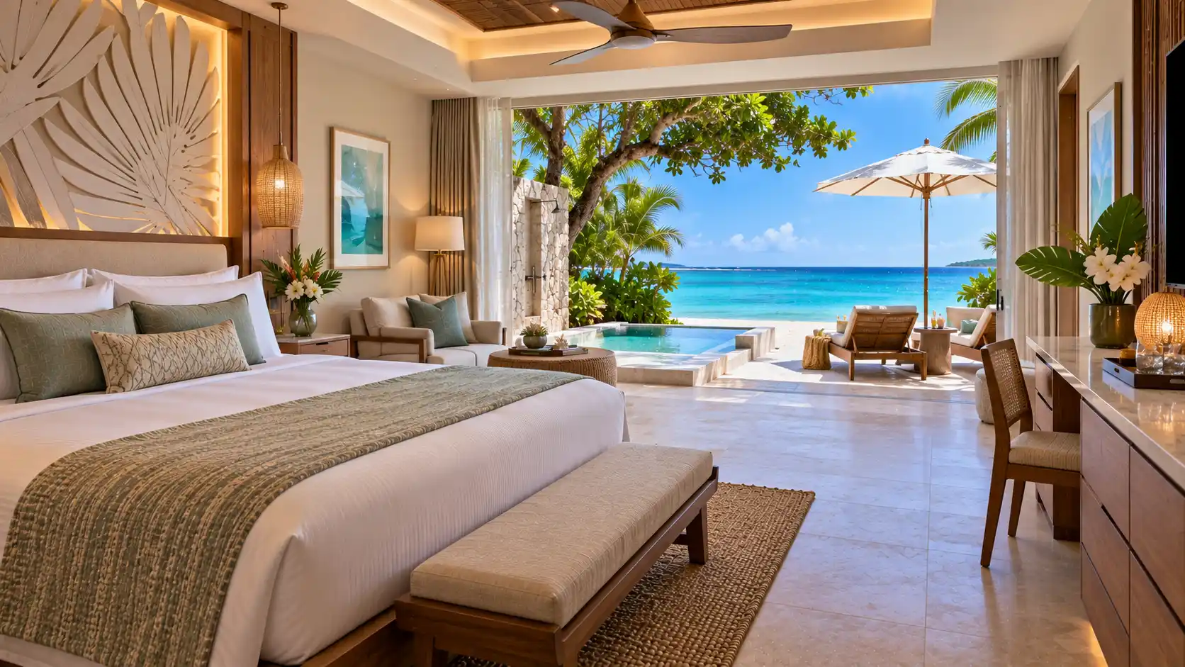 Honeymoon Room, 1 Bedroom, Ocean View (Oceanfront Honeymoon Walkout)